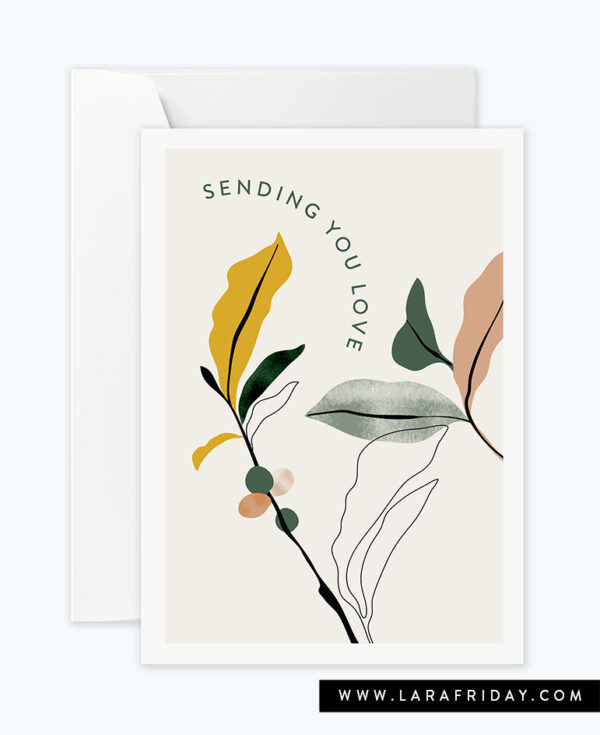 0034-sending you love leaves