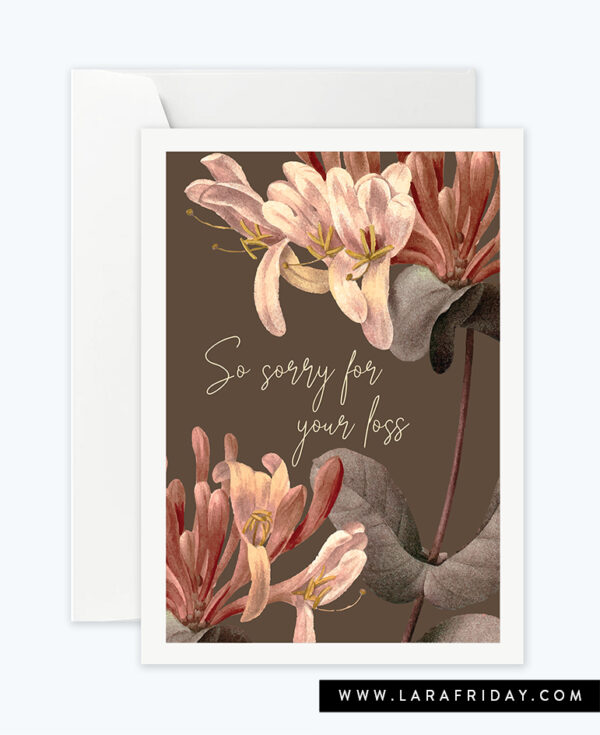 0042-pink brown so sorry for your loss