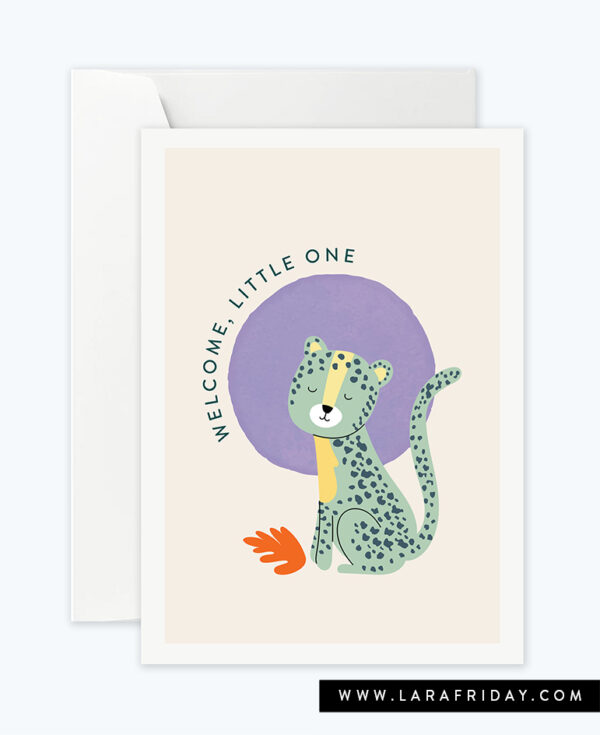 0134-welcome, little one leopard