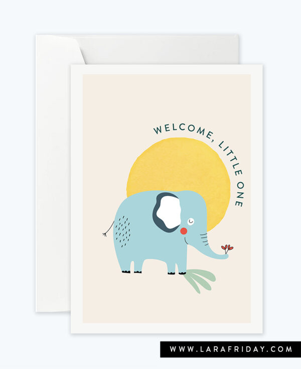 0135-welcome, little one elephant